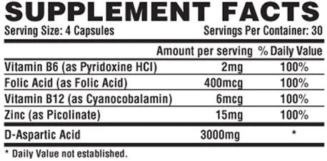 Nutrex T - Up - 120 caps - | Köp hos Gymcentralen