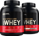 Optimum Nutrition Gold Standard 100% Whey - 2270 g - | Köp hos Gymcentralen