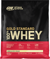 Optimum Nutrition Gold Standard 100% Whey - 4530 g - | Köp hos Gymcentralen