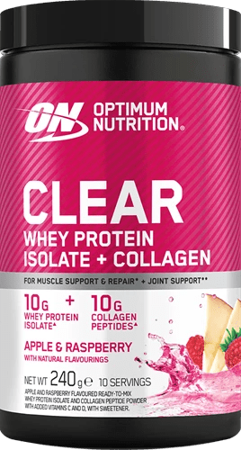 Optimum Nutrition Gold Standard Clear Whey + Collagen - 240 g - | Köp hos Gymcentralen
