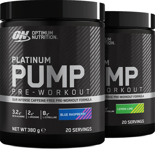 Optimum Nutrition Platinum Pump Pre - Workout - 380 g - | Köp hos Gymcentralen