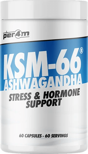 PER4M KSM - 66 Ashwagandha - 60 Caps - | Köp hos Gymcentralen