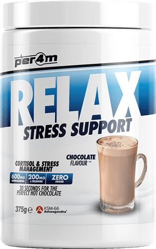 PER4M Relax Stress Support - 375 g - Chocolate - | Köp hos Gymcentralen