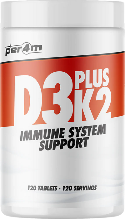 PER4M D3 Plus K2 - 120 tabletter