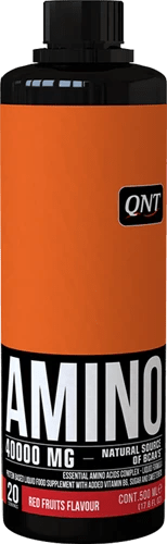 QNT Amino Liquid 4000 - 500 ml - Red Fruits - | Köp hos Gymcentralen