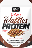 QNT Belgian Protein Waffles - 480 g - | Köp hos Gymcentralen