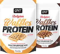 QNT Belgian Protein Waffles - 480 g - | Köp hos Gymcentralen