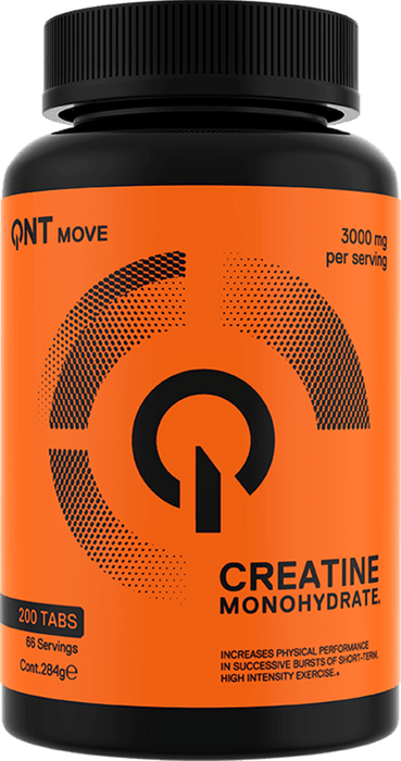 QNT Creatine Monohydrate Pure - 200 tabs - | Köp hos Gymcentralen