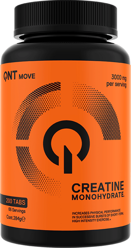 QNT Creatine Monohydrate Pure - 200 tabs - | Köp hos Gymcentralen