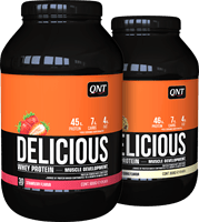 QNT Delicious Whey - 908 g - | Köp hos Gymcentralen