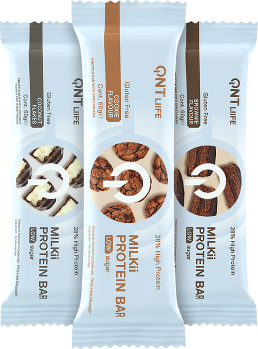 QNT Milkii Protein Bar - 12 x 60 g