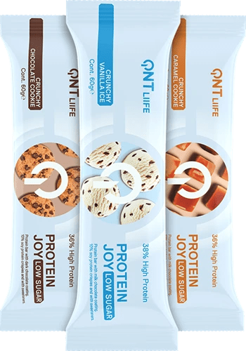 QNT Protein Joy 36% - 12 x 60 g - | Köp hos Gymcentralen
