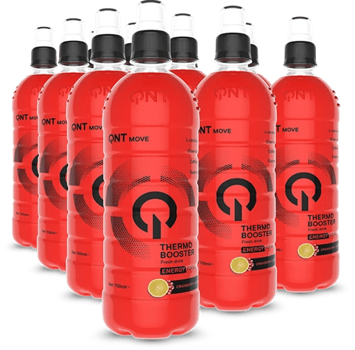 QNT Thermo Booster - 12 x 700 ml - Red Fruit - | Köp hos Gymcentralen