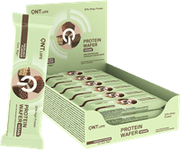 QNT Vegan Protein Wafer - 12 x 35 g - Hazelnut - | Köp hos Gymcentralen