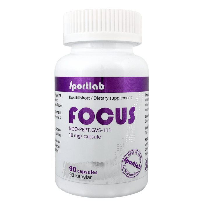 Sportlab Focus, NOO - PEPT, 90 kapslar - | Köp hos Gymcentralen