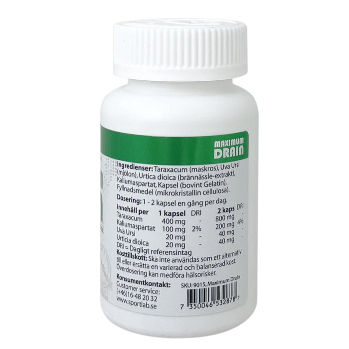 Sportlab Maximum Drain - | Köp hos Gymcentralen