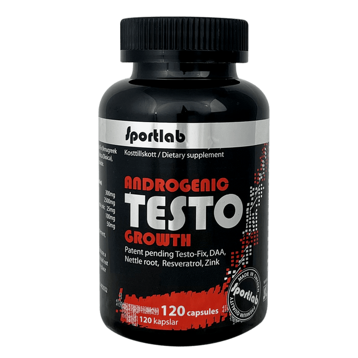 Sportlab Testo Growth, 120 Kapslar - | Köp hos Gymcentralen