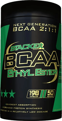 Stacker2 BCAA Ethyl Ester - 198 caps - | Köp hos Gymcentralen