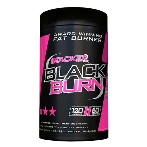 Stacker2 Black Burn - 120 caps - | Köp hos Gymcentralen
