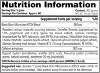 Stacker2 Black Burn Micronised - 300 g - | Köp hos Gymcentralen