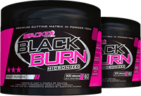 Stacker2 Black Burn Micronised - 300 g - | Köp hos Gymcentralen