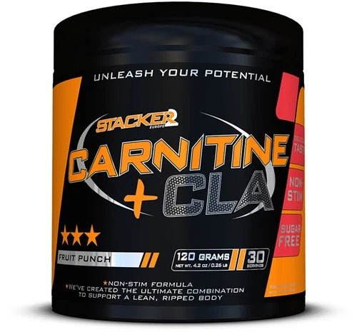 Stacker2 Carnitine + CLA - 120 g - | Köp hos Gymcentralen