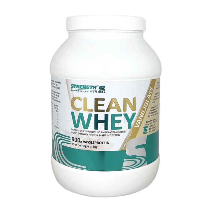 Strength Sport Nutrition Clean Whey 900g - | Köp hos Gymcentralen