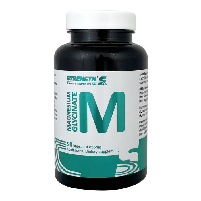Strength Sport Nutrition Magnesium Glycinate 90 kapslar - | Köp hos Gymcentralen