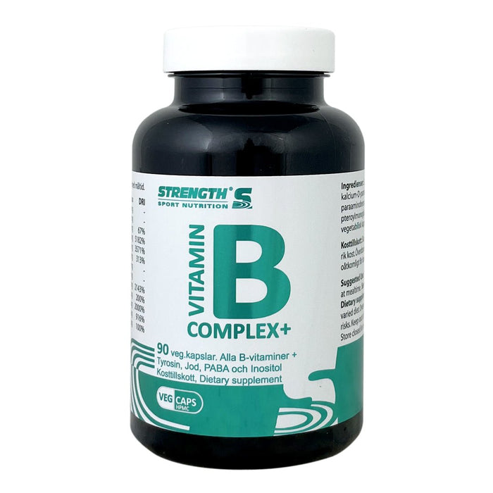 Strength Sport Nutrition Vitamin B - Complex + 90 kapslar - | Köp hos Gymcentralen