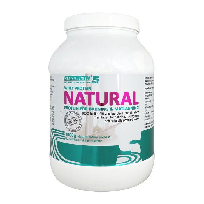 Strength Sport Nutrition Whey Protein Natural - | Köp hos Gymcentralen