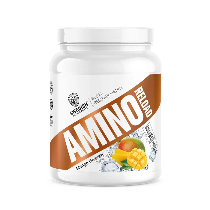 Swedish Supplements Amino Reload - 1kg Mango Heaven - | Köp hos Gymcentralen