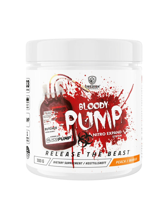 Swedish Supplements Bloody Pump - 300g - | Köp hos Gymcentralen