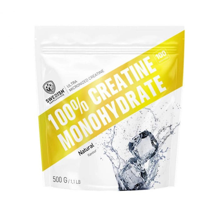 Swedish Supplements Creatine Monohydrate - 500g - | Köp hos Gymcentralen
