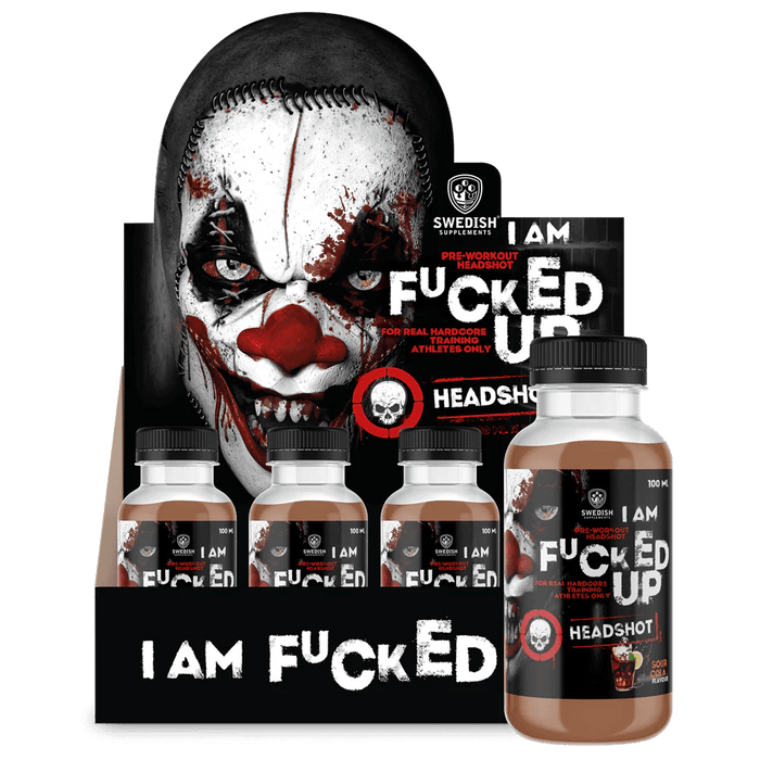 Swedish Supplements Fucked Up Headshot - 16x100ml - Sour Cola - | Köp hos Gymcentralen