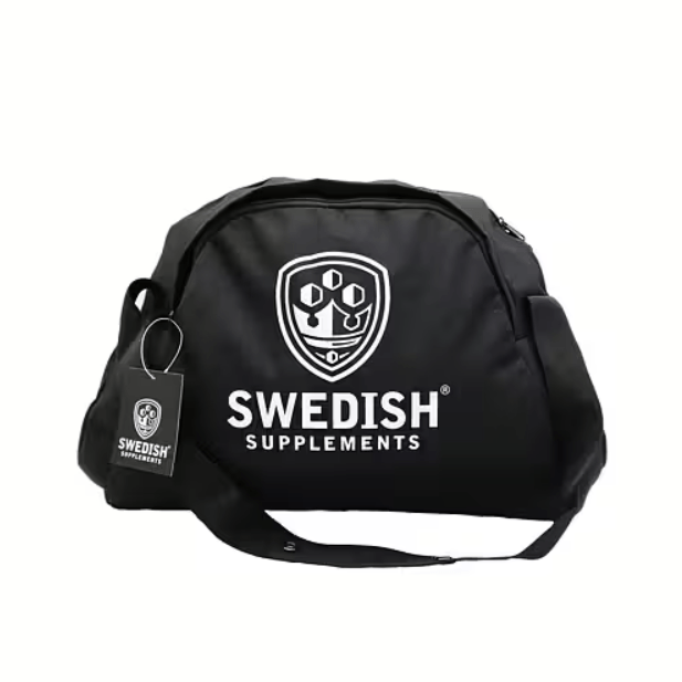 Swedish Supplements Gym bag - Black - | Köp hos Gymcentralen