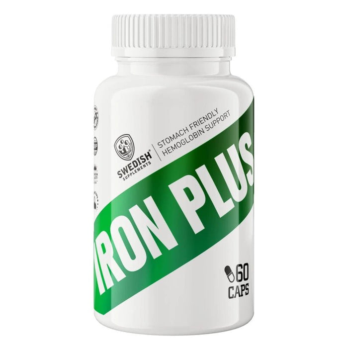 Swedish Supplements Iron plus - 60 caps - | Köp hos Gymcentralen