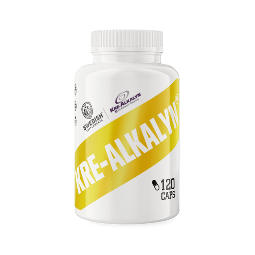 Swedish Supplements Kre - Alkalyn - 120 Caps - | Köp hos Gymcentralen