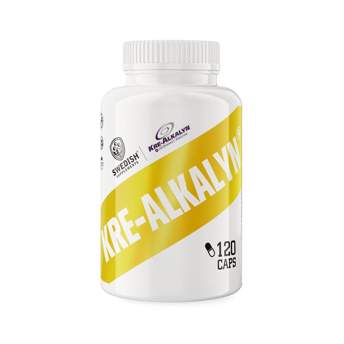 Swedish Supplements Kre - Alkalyn - 120 Caps - | Köp hos Gymcentralen