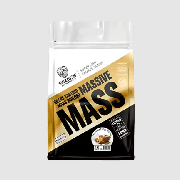 Swedish Supplements Massive Mass - 3,5kg - | Köp hos Gymcentralen