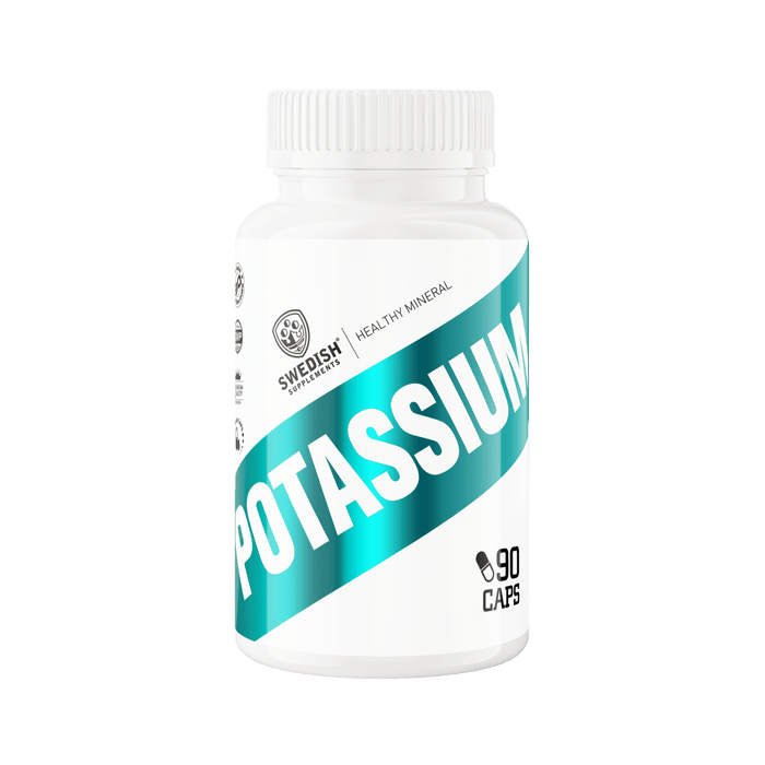 Swedish Supplements Potassium (Kalium) - 90 Caps - | Köp hos Gymcentralen