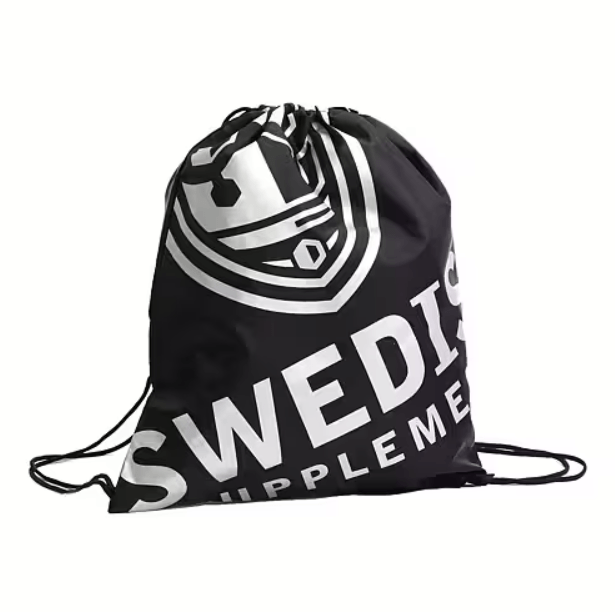 Swedish Supplements String Bag - Black - | Köp hos Gymcentralen