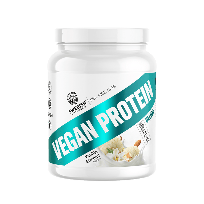 Swedish Supplements Vegan Protein Deluxe - 750g - | Köp hos Gymcentralen