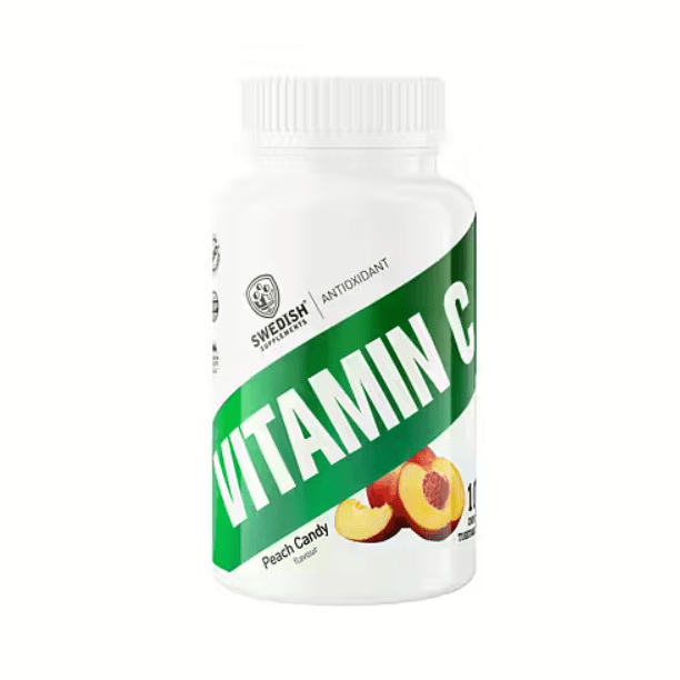 Swedish Supplements Vitamin C Tugg 100 tab - | Köp hos Gymcentralen
