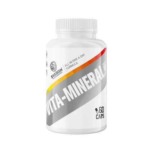 Swedish Supplements Vitamineral 100% - 60 caps - | Köp hos Gymcentralen