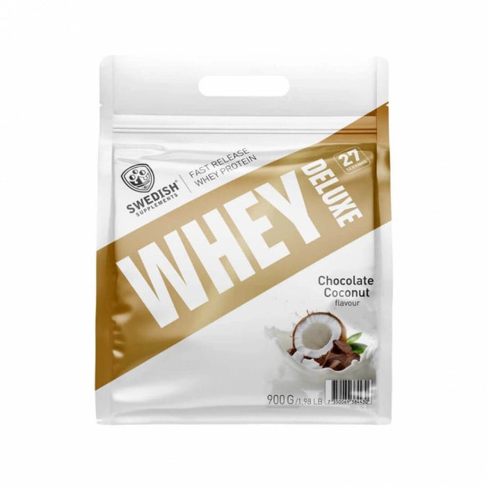 Swedish Supplements Whey Deluxe - 900g - | Köp hos Gymcentralen