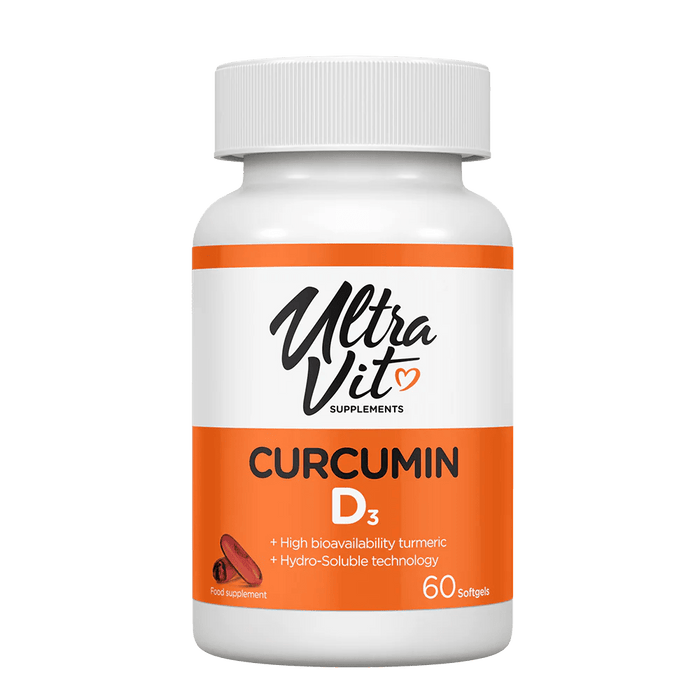 Ultravit Curcumin D3 - 60 softgels - | Köp hos Gymcentralen