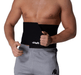 Virtufit Waist Trimming Belt, black - Träningsutrustning | Köp hos Gymcentralen