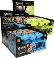Warrior Crunch Bar - 12 x 64 g - | Köp hos Gymcentralen