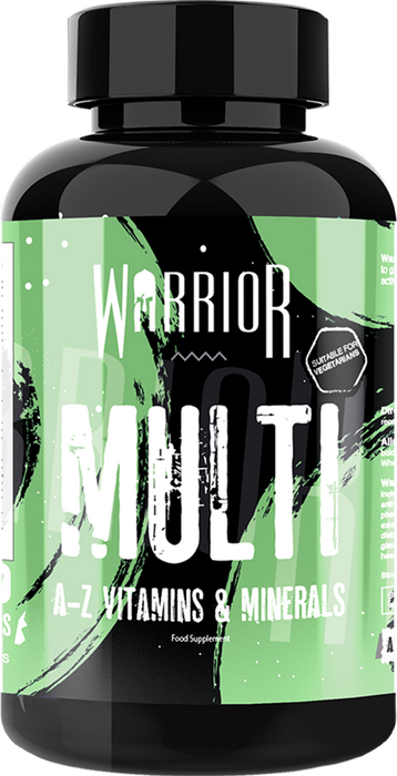 Warrior Multi-Vitamin - 60 tabletter