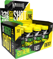 Warrior Rage Energy Shots - 12 x 60 ml - | Köp hos Gymcentralen